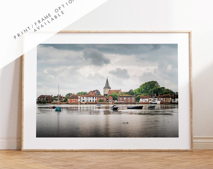 Bosham Print - West Sussex Photography Prints - Wall Art -  Frame and Canvas Options - Landscape  - UK