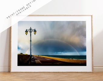 Southsea Rainbow - Photography Print - Portsmouth and Southsea Prints - Wall Art -  Frame and Canvas Options - Landscape