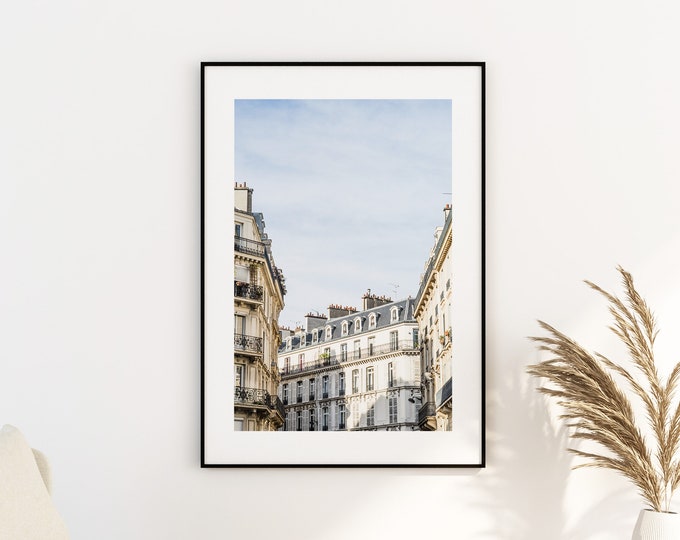 Paris Print - Photography Print - Fine Art Photography - Paris Wall Art - Paris - Print - Poster - Paris Art Print - Rooftops - Architecture