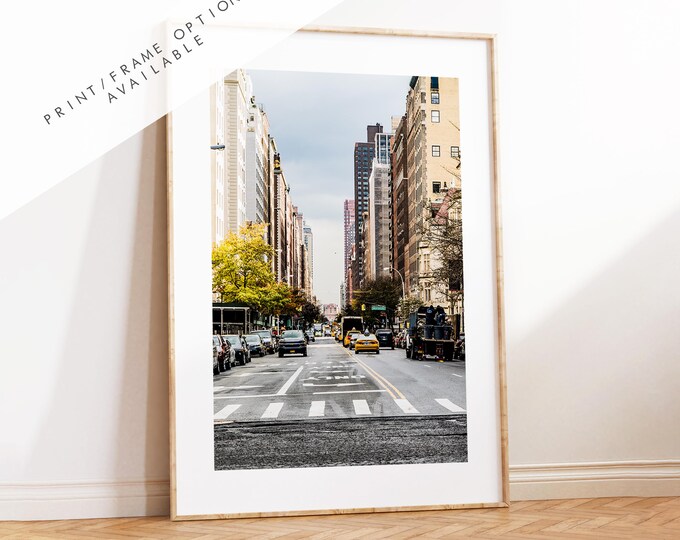 Manhattan Avenue Print - New York Print - Fine Art Photography Print - New York Photography - Travel - New York Print  - City Photo - NYC