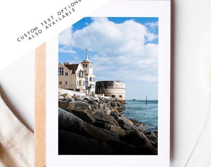 Old Portsmouth Greeting Card - Portsmouth and Southsea Photography Greeting Cards - Envelope Included - Birthday - Wedding - Anniversary