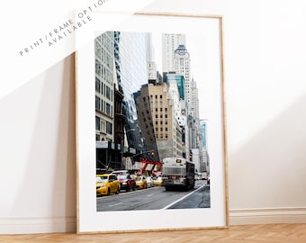 Impresión de Manhattan - Impresión de Nueva York - Impresión de fotografía artística - Fotografía de Nueva York - Impresión de Nueva York - Fotografía urbana - Reflexiones
