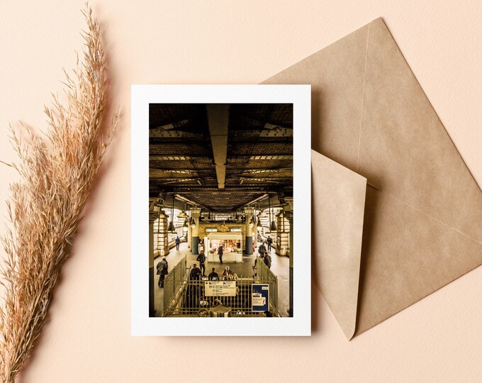 Paris Greeting Card - Greeting Card - Blank Inside - Birthday - Anniversary - Mothers Day - Fathers Day - Holiday - Greetings Card