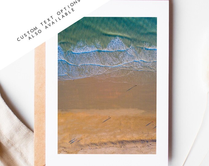 Southsea Beach Greeting Card - Portsmouth and Southsea Photography Greeting Cards - Envelope Included - Birthday - Wedding - Anniversary