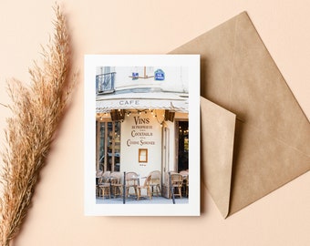 Paris Greeting Card - Greeting Card - Blank Inside - Birthday - Anniversary - Mothers Day - Fathers Day - Holiday - Greetings Card
