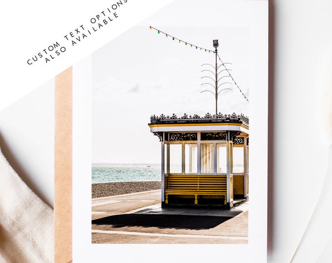 Southsea Greeting Card - Portsmouth and Southsea Photography Greeting Cards - Envelope Included - Birthday - Wedding - Anniversary