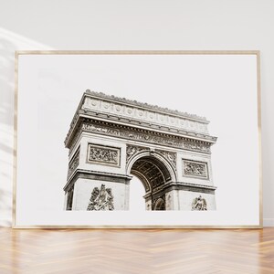 Arc du Triomphe Landschaftsdruck - Paris Fotografie Druck - Fine Art Fotografie - Paris Wandkunst - Paris - Druck - Poster - Paris Kunstdruck