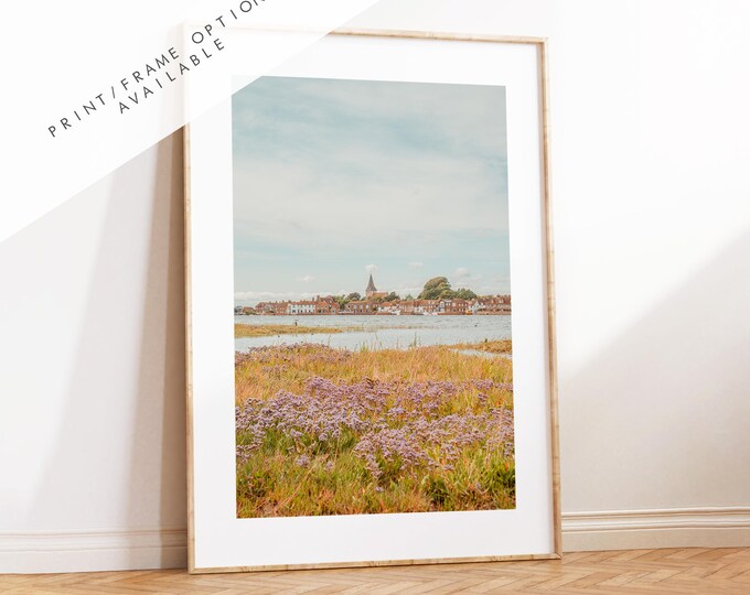 Bosham Print - West Sussex Photography Prints - Wall Art -  Frame and Canvas Options - Portrait  - UK
