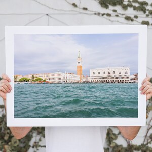 St Marks Square Landscape Print - Venice Photography Print - Fine Art Photography Print - Wall Art - Venice Art Print - Campanile - Basilica