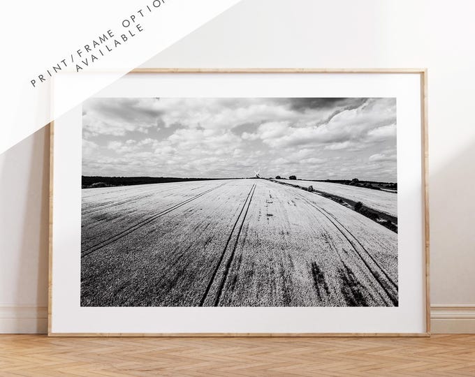 Halnaker Windmill Photography Print - West Sussex Photography Prints - Wall Art -  Frame and Canvas Options - Landscape  - UK