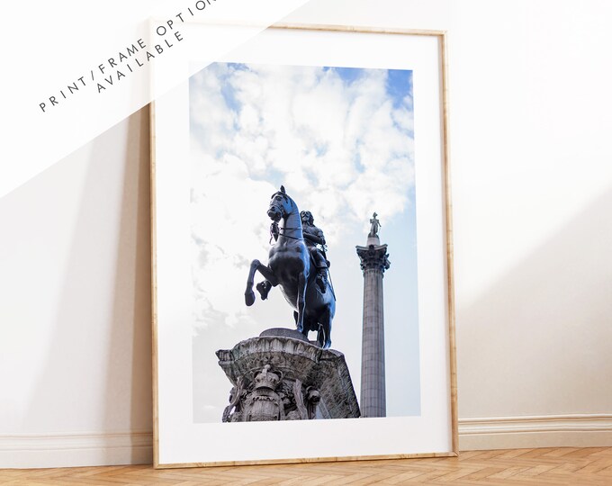 Trafalgar Square Print - London Photography Print - Fine Art Photography - London Print - Poster - Wall Art - Trafalgar Square Poster