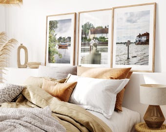 Bosham Print Set x3 - Prints or Framed Prints - Print Set of Three - Bosham Photography Prints - West Sussex Photography