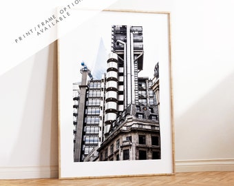 Lloyds of London - London Photography Print - Fine Art Photography - London Print - Poster - Print - Architecture - Modernist Architecture
