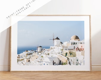 Santorini Print - Greece - Print - Poster - Santorini Photography - Greece Wall Art - Santorini Landscape Print - Santorini Landscape Poster