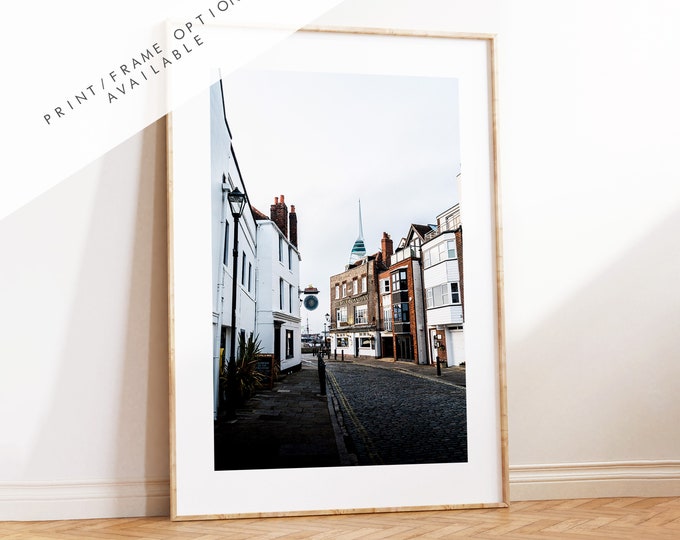 Old Portsmouth - Photography Print - Portsmouth and Southsea Prints - Wall Art -  Frame and Canvas Options - Portrait