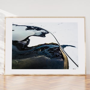 Coastal Route - Iceland Photography Print - Iceland Wall Art - Iceland Poster - Aerial Photography - Landscape - Icelandic - Birds Eye View