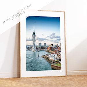 Portsmouth Print -  Photography Print - Portsmouth and Southsea Prints - Wall Art -  Frame and Canvas Options - Portrait