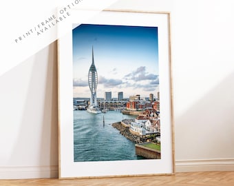 Portsmouth Print -  Photography Print - Portsmouth and Southsea Prints - Wall Art -  Frame and Canvas Options - Portrait
