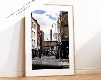 Brick Lane Street - London Photography Print - Fine Art Photography - London Print - Poster - Wall Art - Brick Lane London - Brick Lane Art