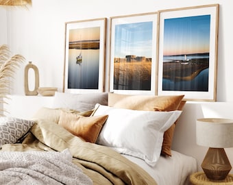 Hurst Point Print Set x3 - Prints or Framed Prints - Print Set of Three - Photography Prints - Hampshire Photography