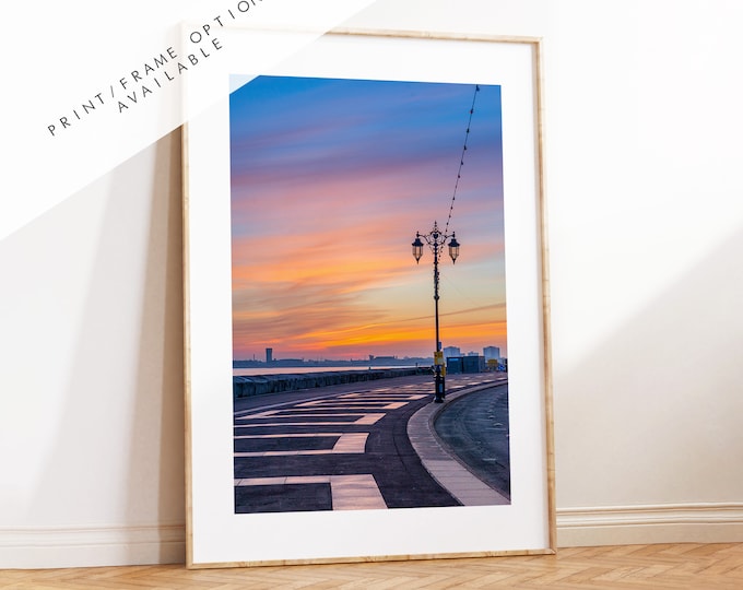 Southsea Print - Photography Print - Portsmouth and Southsea Prints - Wall Art -  Frame and Canvas Options - Portrait