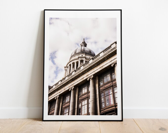 Nottingham Print - Nottingham Photography - Fine Art Photography - UK - City - Nottingham Poster - Nottingham Wall Art - Market Square