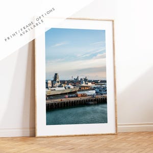 Portsmouth Dockyard - Photography Print - Portsmouth and Southsea Prints - Wall Art -  Frame and Canvas Options - Portrait