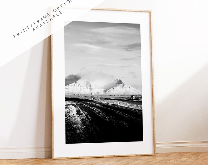 Black Beach Landscape