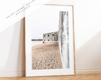 Hotwalls Beach - Photography Print - Portsmouth and Southsea Prints - Wall Art -  Frame and Canvas Options - Portrait