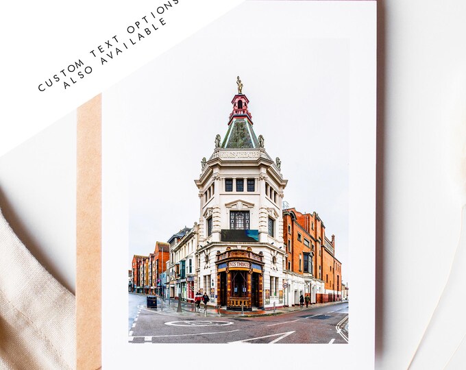 Albert Road Greeting Card - Portsmouth and Southsea Photography Greeting Cards - Envelope Included - Birthday - Wedding - Anniversary