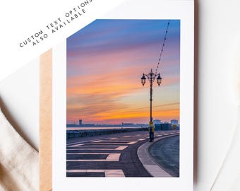 Southsea Greeting Card - Portsmouth and Southsea Photography Greeting Cards - Envelope Included - Birthday - Wedding - Anniversary