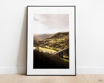 Monsal Trail Photography Print - Fine Art Photography Print - Peak District Photography - Peak District Print  - Vintage Homestyle - Gift