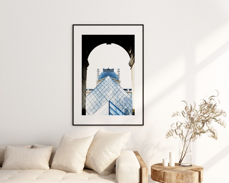 Louvre - Paris Photography Print - Fine Art Photography - Paris Wall Art - Paris - Print - Poster - Paris Art Print - Paris Home Decor image 2
