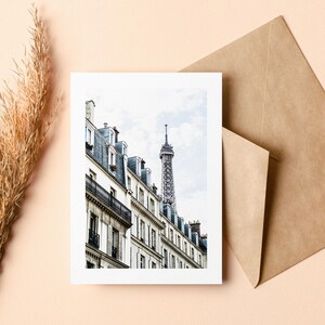 Paris Greeting Card - Greeting Card - Blank Inside - Birthday - Anniversary - Mothers Day - Fathers Day - Holiday - Greetings Card