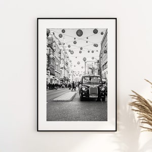 London Taxis - London Photography Print - Fine Art Photography - London Print - Poster - Wall Art - London Taxi Cab - Black and White Print