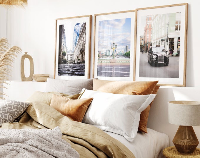 London Prints - London Print Set of Three - Fine Art Photography - Architecture - Modern - Contemporary - Photography Prints - London Prints