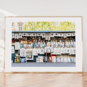 Bouquinistes - Paris Photography Print - Fine Art Photography - Paris Wall Art - Paris - Print - Poster - Paris Art Print - Landscape Print