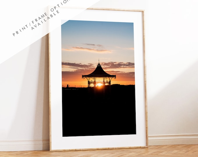 Southsea Bandstand - Photography Print - Portsmouth and Southsea Prints - Wall Art -  Frame and Canvas Options - Portrait