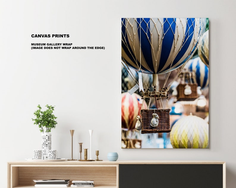 Hot Air Balloons Paris Photography Print Fine Art Photography Paris Wall Art Paris Print Poster Paris Art Print Vintage image 5