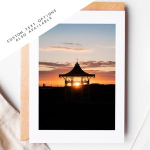 Tarjeta de felicitación Southsea Bandstand - Tarjetas de felicitación de Portsmouth and Southsea Photography - Sobre incluido - Cumpleaños - Boda - Aniversario