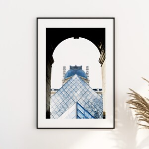 Louvre - Paris Photography Print - Fine Art Photography - Paris Wall Art - Paris - Print - Poster - Paris Art Print - Paris Home Decor image 1