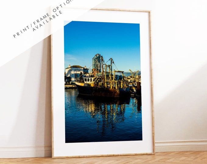 Old Portsmouth - Photography Print - Portsmouth and Southsea Prints - Wall Art -  Frame and Canvas Options - Portrait