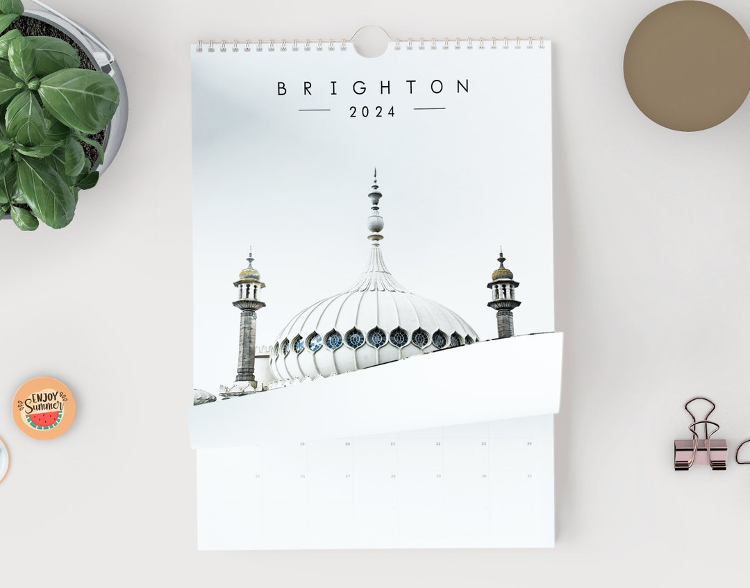 Brighton 2024 Calendar A3 Wall Calendar 2024 Calendar Gift Christmas