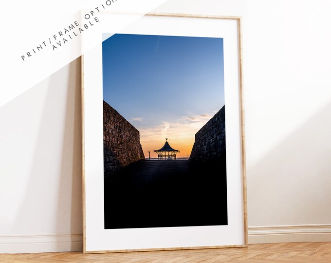 Southsea Bandstand - Photography Print - Portsmouth and Southsea Prints - Wall Art -  Frame and Canvas Options - Portrait