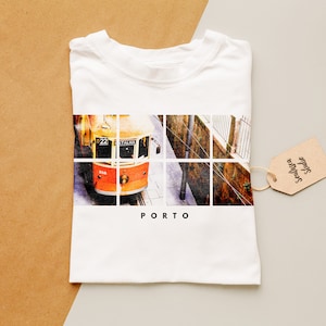 Porto TShirt - Mens or Womens Fits Available - Classic or Premium Crewneck - T Shirt - T-shirt - Tee - Gift - Unisex - Made to Order