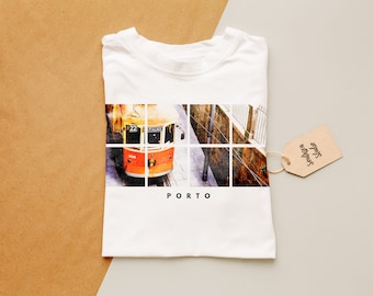 Porto TShirt - Mens or Womens Fits Available - Classic or Premium Crewneck - T Shirt - T-shirt - Tee - Gift - Unisex - Made to Order