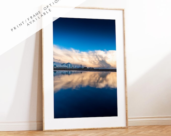 South Parade Pier - Photography Print - Portsmouth and Southsea Prints - Wall Art -  Frame and Canvas Options - Portrait