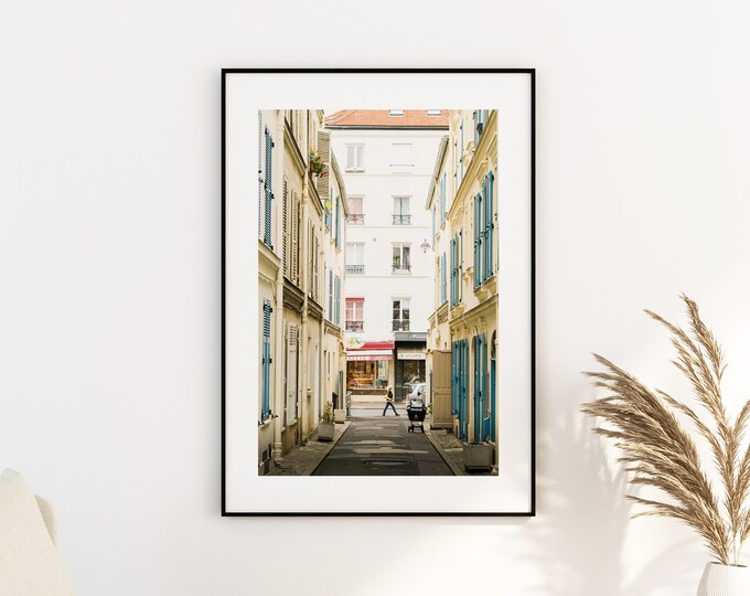 Paris Side Streets - Paris Photography Print - Fine Art Photography - Paris Wall Art - Paris - Print - Poster - Paris Art Print - Wall Art