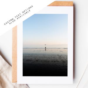 Tarjeta de felicitación de Southsea Beach - Tarjetas de felicitación de Portsmouth and Southsea Photography - Sobre incluido - Cumpleaños - Boda - Aniversario