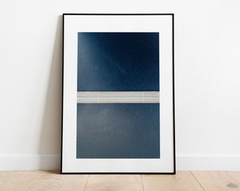 Minimalist Bridge Print - Fine Art Photography Print - Aerial Photography - Modern - Aerial View - Bridge - Print - Poster - Minimalist